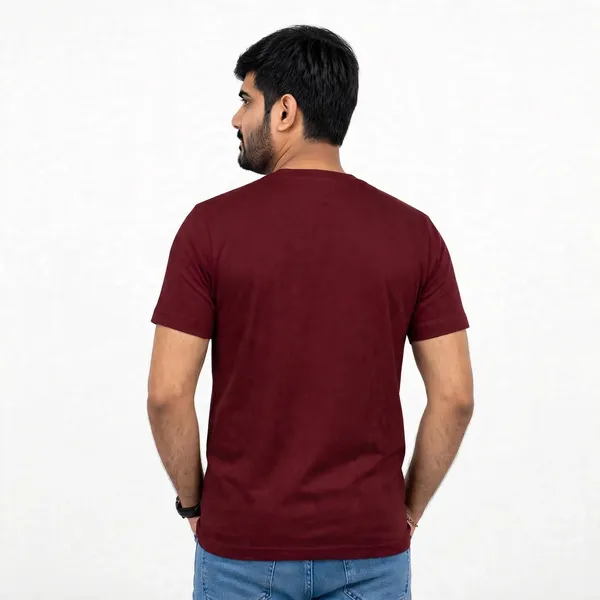 Maroon,_Wine_&_Blue_Regular_Fit_T-Shirts_Combo_(Pack_of_3)