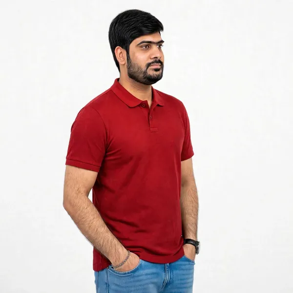Red_Regular_Fit_Polo_T_Shirt_For_Men