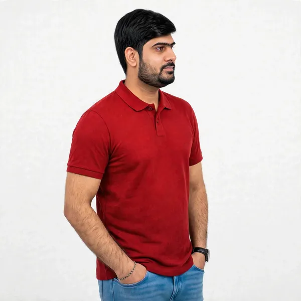 Red_Regular_Fit_Polo_T_Shirt_For_Men