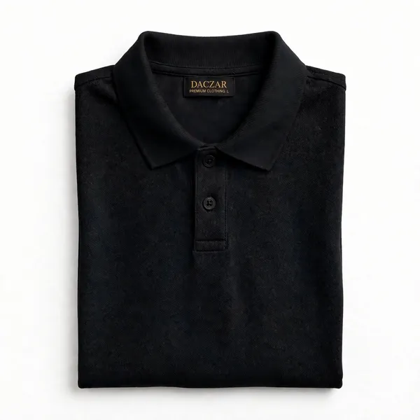 Black_Casual_Polo_T_Shirt_For_Men