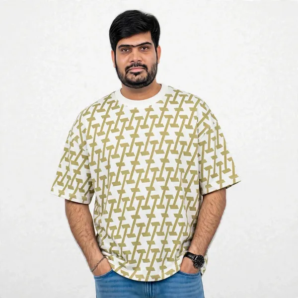 White_Printed_Oversized_T_Shirt_For_Men