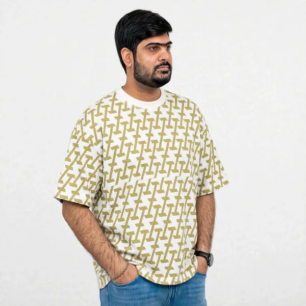 White_Printed_Oversized_T_Shirt_For_Men