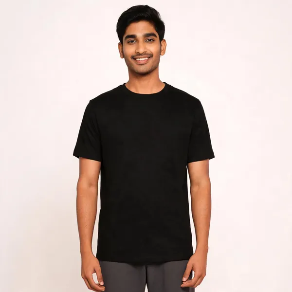 Black_Crew_Neck_T_Shirt_For_Men