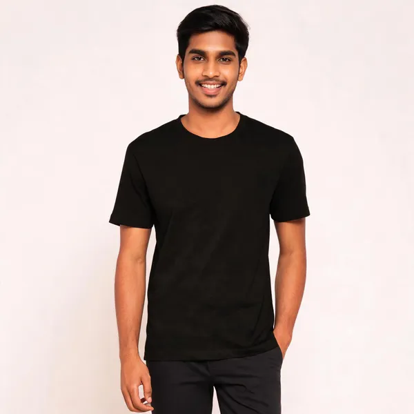 Black_Crew_Neck_T_Shirt_For_Men
