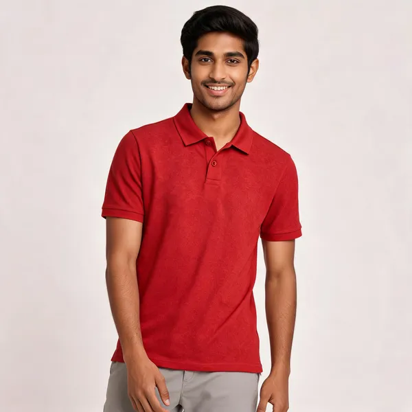 Red_Polo_Fit_Polo_T_Shirt_For_Men