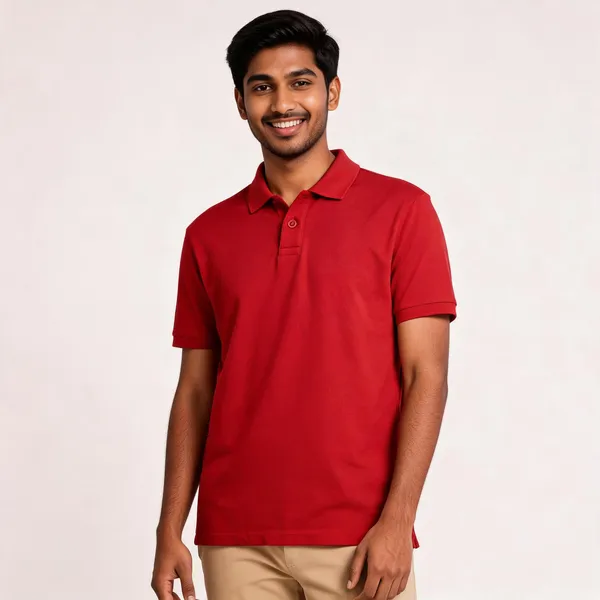 Red_Polo_Fit_Polo_T_Shirt_For_Men