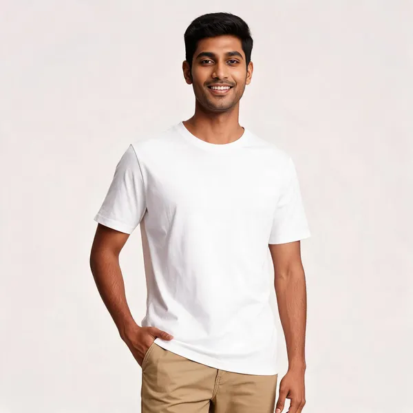 White_Crew_Neck_T_Shirt_For_Men