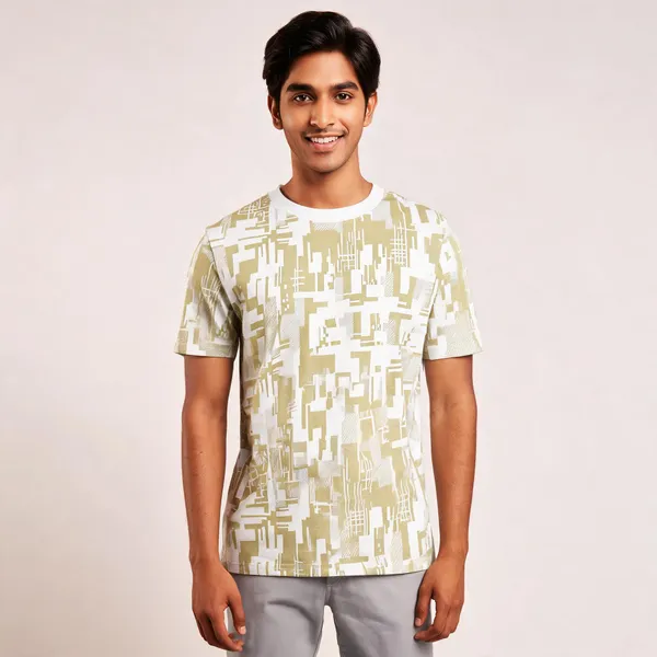 White_Cotton_Printed_Regular_Fit_T_Shirt_For_Men