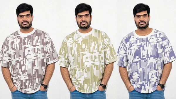 Pack_of_3_Printed_Crew_Neck_Oversized_T_Shirts_For_Men_-_Mauve,_Olive_Green_&_Lavender_Blue_Combo