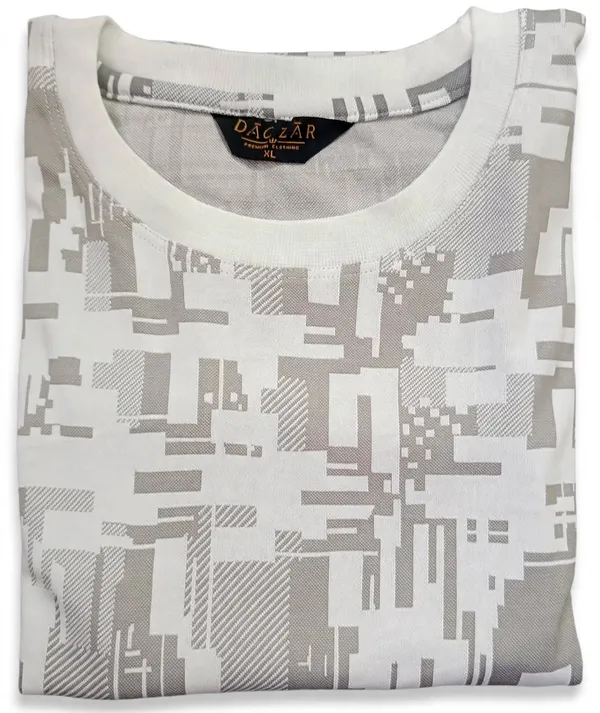 White_Printed_Regular_Fit_T_Shirt_For_Men