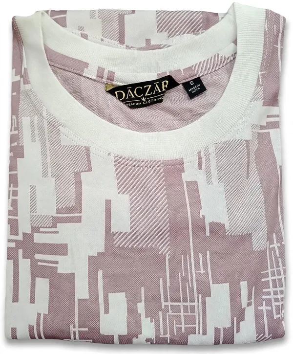 White_Printed_Regular_Fit_T_Shirt_For_Men
