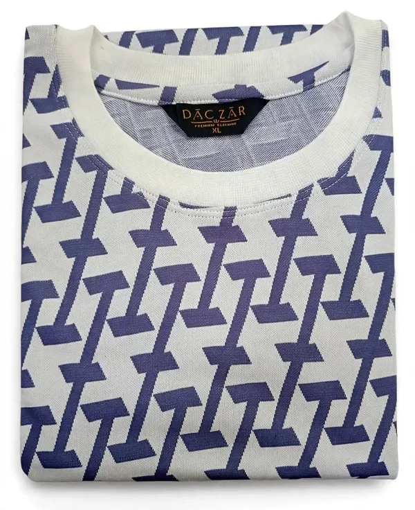 White_Geometric_Print_Regular_Fit_T_Shirt_For_Men