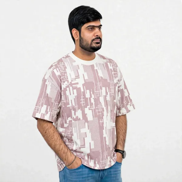 White_Printed_Oversized_T_Shirt_For_Men