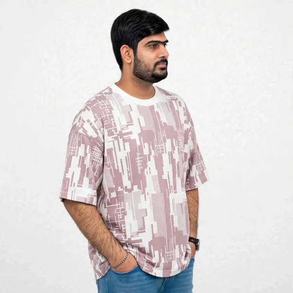 White_Printed_Oversized_T_Shirt_For_Men