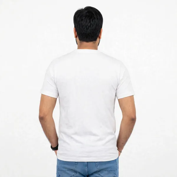 White_Cotton_Round_Neck_Regular_Fit_T_Shirt_For_Men