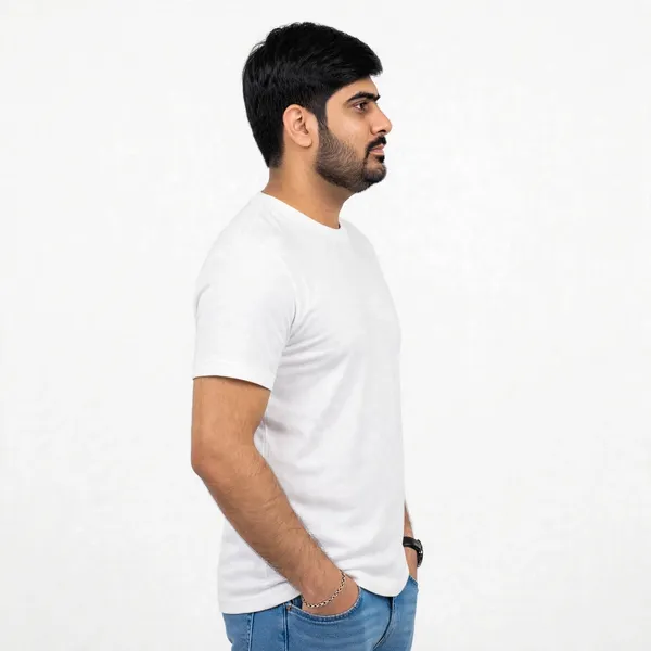 White_Cotton_Round_Neck_Regular_Fit_T_Shirt_For_Men