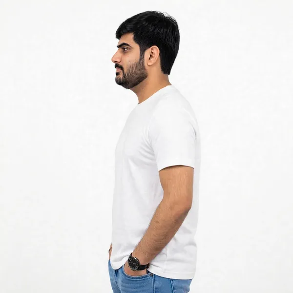 White_Cotton_Round_Neck_Regular_Fit_T_Shirt_For_Men