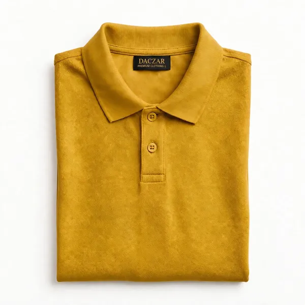 Mustard_Polo_T_Shirt_For_Men
