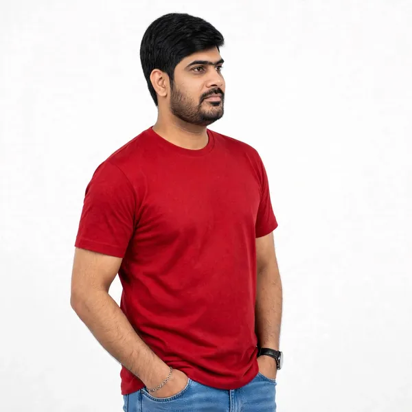 Turquoise,_Black_&_Red_Regular_Fit_T-Shirts_Combo_(Pack_of_3)