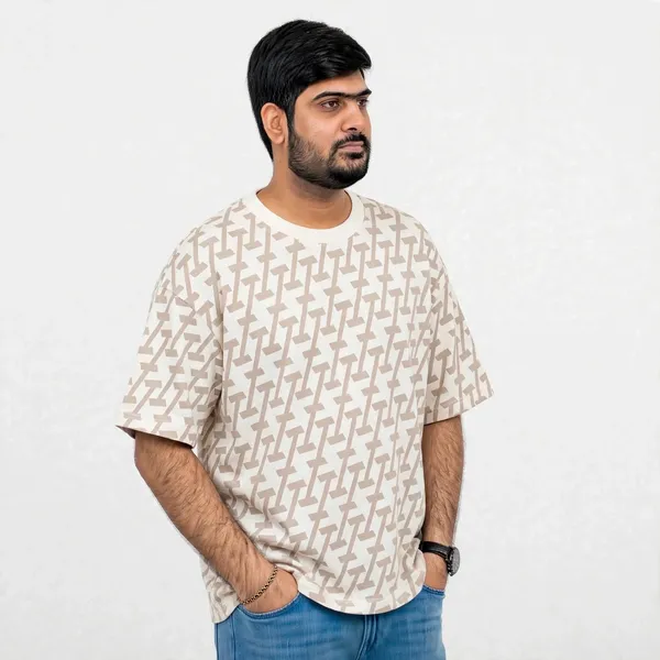 White_Printed_Oversized_T_Shirt_For_Men