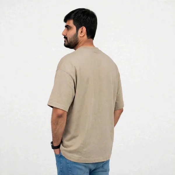 Beige_Crew_Neck_T_Shirt_for_Men