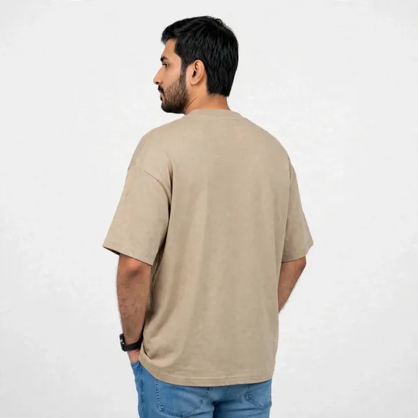 Beige_Crew_Neck_T_Shirt_for_Men
