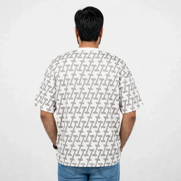 White_Printed_Oversized_T_Shirt_For_Men