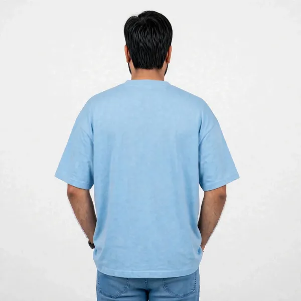 Light_Blue_Crew_Neck_Oversized_T_Shirt_For_Men