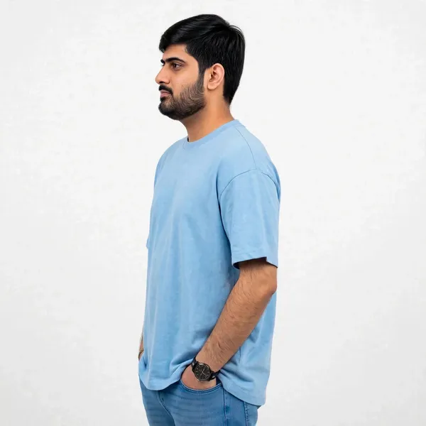 Light_Blue_Crew_Neck_Oversized_T_Shirt_For_Men