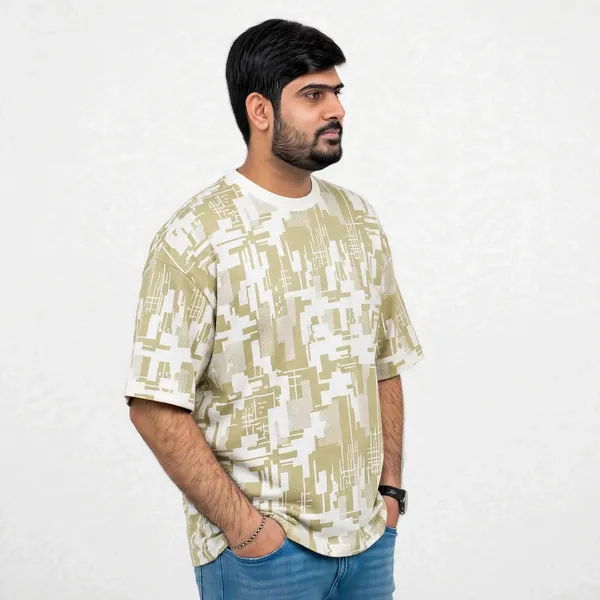 White_Cotton_Printed_Oversized_T_Shirt_For_Men