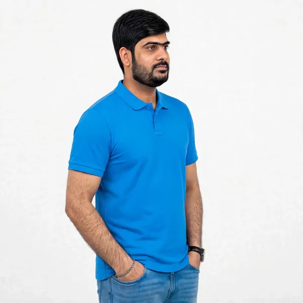 Blue_Regular_Fit_Polo_T_Shirt_For_Men