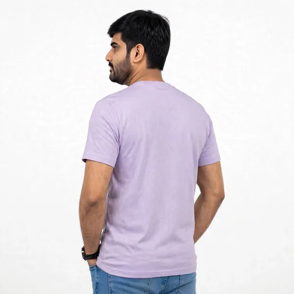 Lavender_Cotton_Regular_Fit_T_Shirt_For_Men