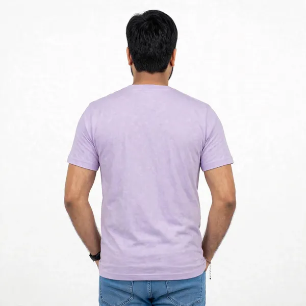 Lavender_Cotton_Regular_Fit_T_Shirt_For_Men
