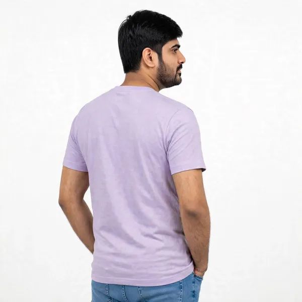 Lavender_Cotton_Regular_Fit_T_Shirt_For_Men