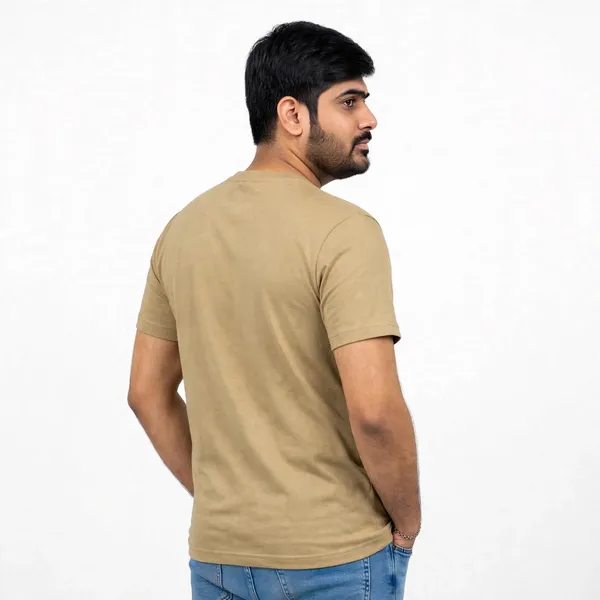 Beige_Cotton_Regular_Fit_T_Shirt_For_Men