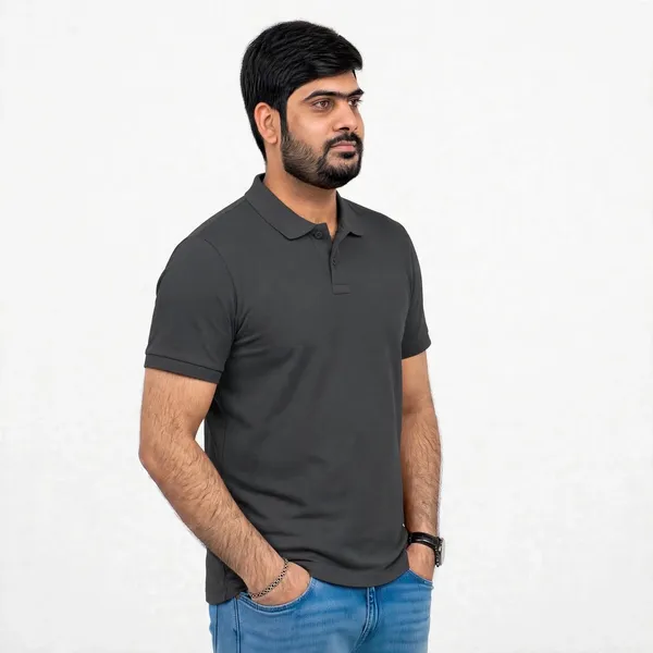Black_Textured_Classic_Fit_Polo_T_Shirt_For_Men