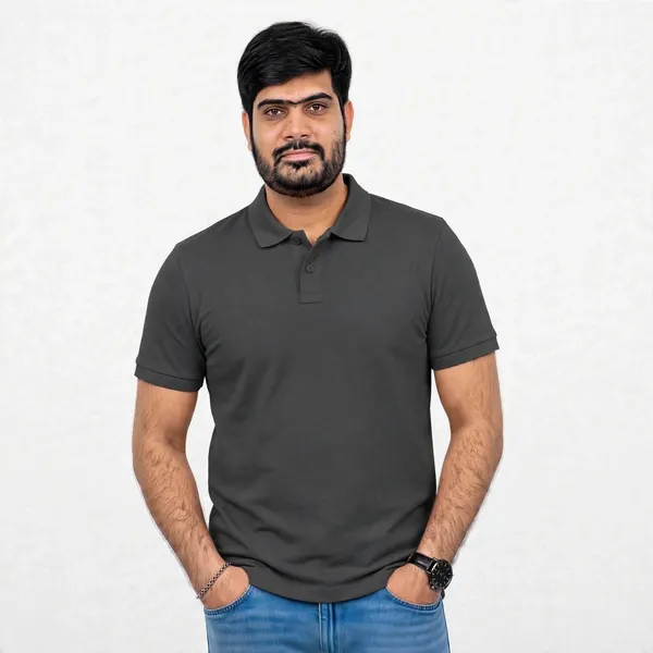 Black_Textured_Classic_Fit_Polo_T_Shirt_For_Men