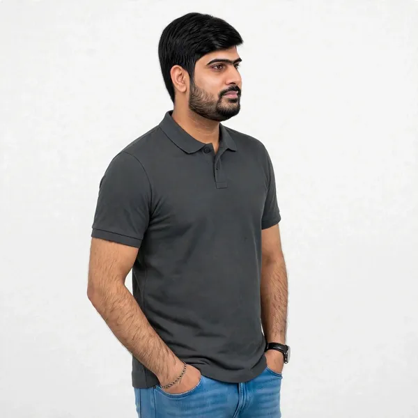 Black_Textured_Classic_Fit_Polo_T_Shirt_For_Men