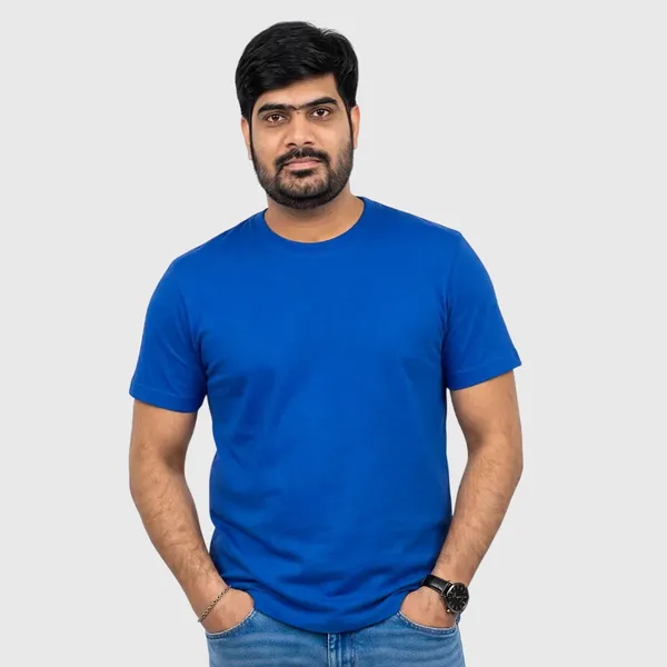 Maroon,_Wine_&_Blue_Regular_Fit_T-Shirts_Combo_(Pack_of_3)