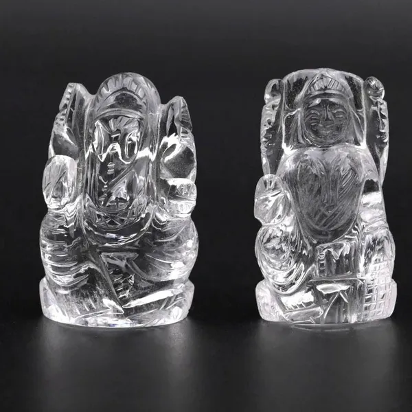 Transparent_Crystal_Quartz_Ganesha_Lakshmi_Idol_Set_For_Puja