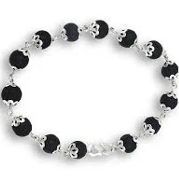 Transparent_And_Black_Karungali_Ebony_Wood_Tone_Beaded_Bracelet_For_Unisex