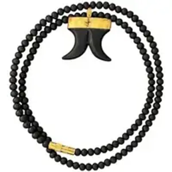 Original_South_Indian_Karungali_Mala_|_Energized_|_Premium_Quality_|_नॅचुरल_करुंगली_(एबोनी_वुड)_माला_108+1_Ebony_Tiger_Teeth_Pendant__For_Men_And_Women:_with_Lab_certificate