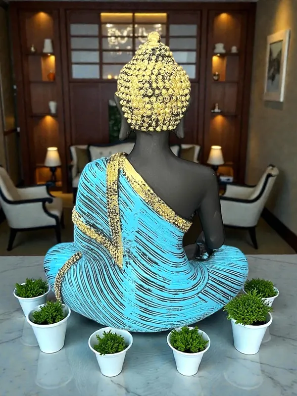 Blue_And_Black_Seated_Buddha_Statue