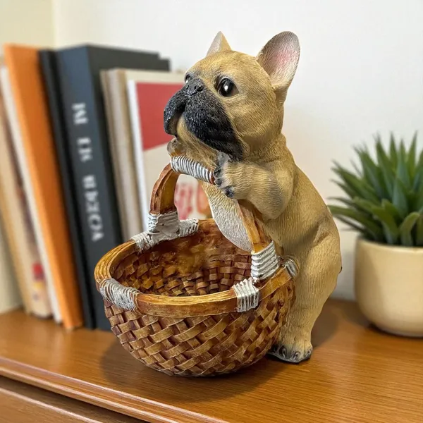 Bulldog_Basket_Decorative_Showpiece