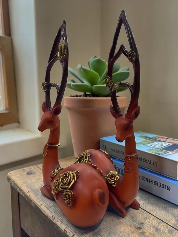 Rustic_Floral_Deer_Figurine_Set
