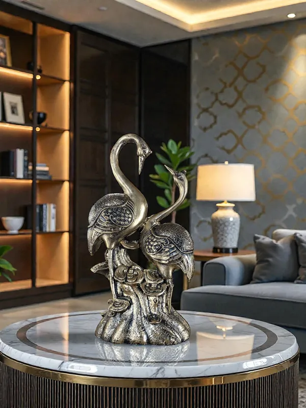 Metallic_Finish_Decorative_Bird_Sculpture