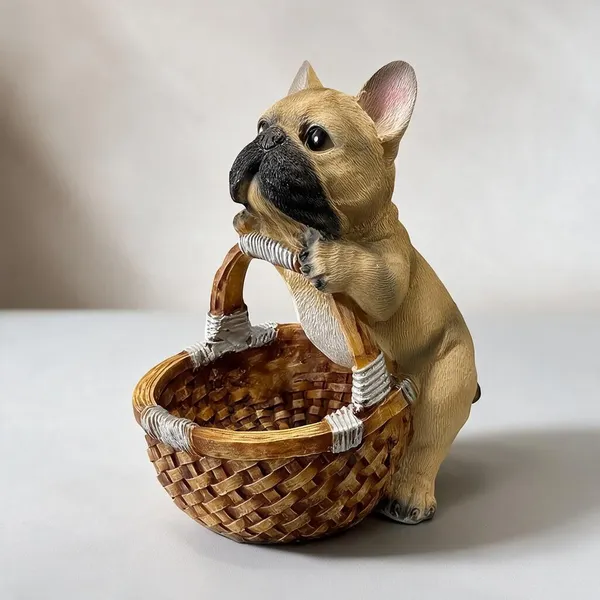 Bulldog_Basket_Decorative_Showpiece