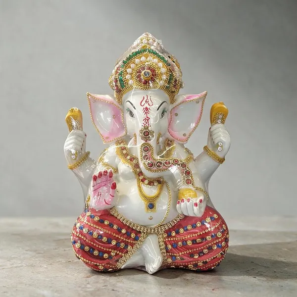 Decorative_Seated_Lord_Ganesha_Idol