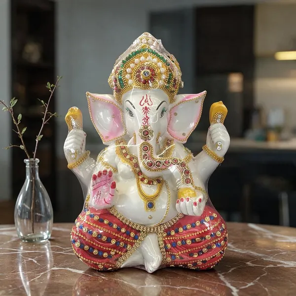 Decorative_Seated_Lord_Ganesha_Idol