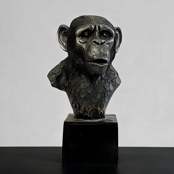 Black_Monkey_Bust_Decorative_Showpiece